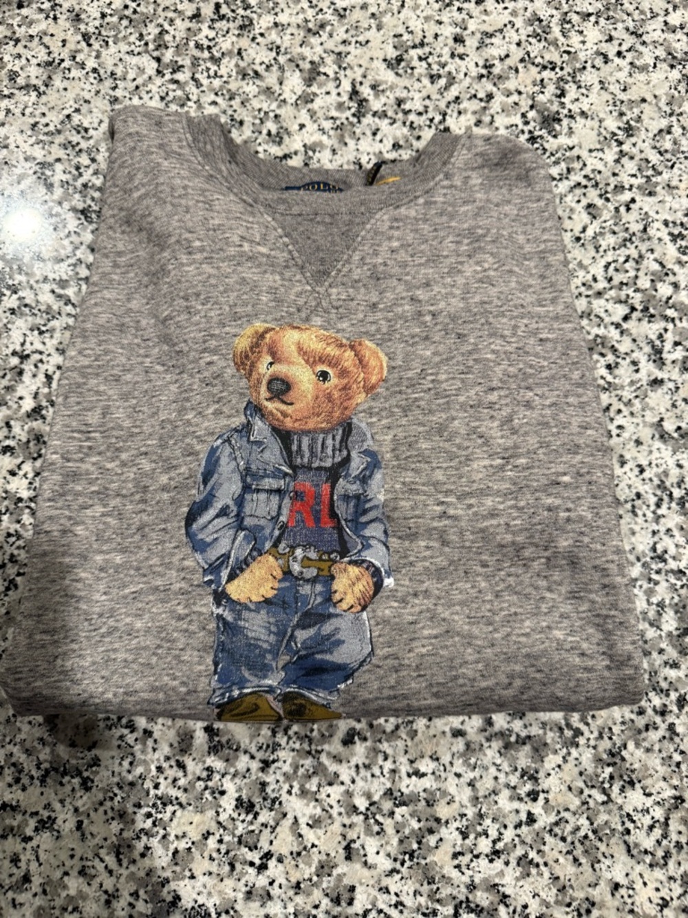 Polo Ralph Lauren Bear Sweatshirt XS Womens
